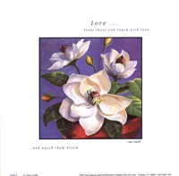 Love by Lanie Loreth - 7" x 7", FulcrumGallery.com brand