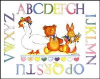 Alphabet Sampler Fine Art Print