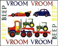 Vroom Vroom Beep Beep Fine Art Print