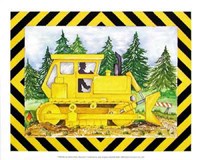 Bulldozer Fine Art Print