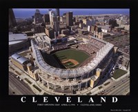 Cleveland - First Indians Game Fine Art Print
