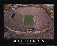 Michigan Stadium - U of Michigan Fine Art Print