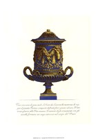 Blue Urn I Fine Art Print