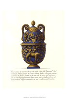 Blue Urn II Fine Art Print