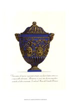 Blue Urn III Fine Art Print