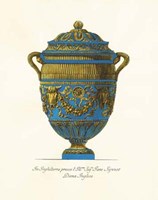 Blue Urn IV Fine Art Print
