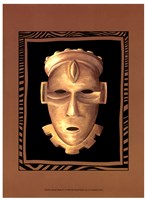 African Mask IV Framed Print