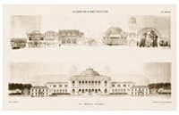 Les Grands Prix D'Architecture II Fine Art Print