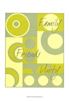 Circle of Friends I Fine Art Print