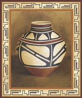 Southwest Pottery I Fine Art Print