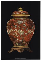 Red Porcelain Vase (P) II Fine Art Print