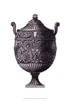 Black & White Urn I (SC) Fine Art Print