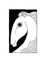 Chevaux d' Femme II Fine Art Print