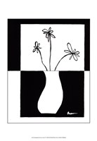 Minimalist Flower in Vase IV Fine Art Print
