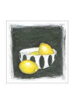 Lemons in Bowl Fine Art Print