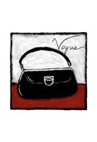 Vogue on Red Fine Art Print