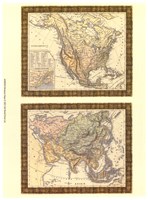 Miniature Maps Fine Art Print