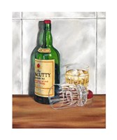 Scotch on the Rocks I Giclee