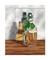 A Cold One II Framed Print