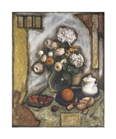 Collage on Art Paper w/Gold II Giclee