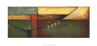 Graphic Suspension Bridge on FAP Giclee