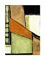 Acid Green Asphalt II Framed Print