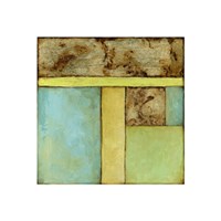 Stained Glass Window IV by Jennifer Goldberger - 36" x 36"