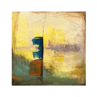 Aquamarine Aura III Framed Print