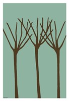 Dichromatic Elms II Giclee