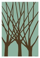 Dichromatic Elms III Giclee