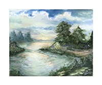 Cerulean Sunrise Giclee