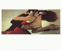 Tango Dancers Framed Print