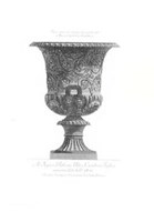 CLASSICAL URNS & VASES HC Hand Colored Print