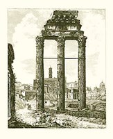 Views Of Rome B&W Fine Art Print