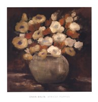 Apricot Poppies Fine Art Print