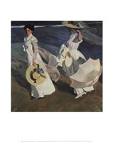 Walk on the Beach Fine Art Print