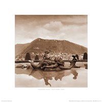 Fountain Study - Villa Olmo, Italy by David Orndorf - 14" x 14" - $11.49