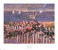 Hyannis Port Roses Fine Art Print