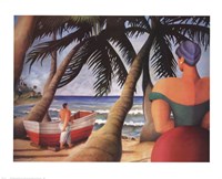 West Indies Beach Fine Art Print