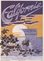 California ad by Kathleen Richards-Babcock - 5" x 7"