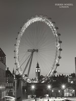 Ferris Wheel, London Fine Art Print