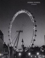 Ferris Wheel, London Fine Art Print