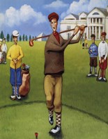 The First Tee by David Marrocco - 5" x 7"