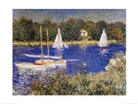 The Bassin at Argenteuil Framed Print