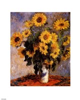 Sunflowers, c.1881 Fine Art Print