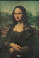 Mona Lisa by Leonardo Da Vinci - 8" x 11", FulcrumGallery.com brand