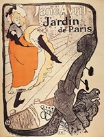 Jardin de Paris by Henri de Toulouse-Lautrec - 8" x 11"