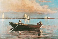 Gloucester Harbor by Winslow Homer - 11" x 8"