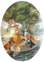 Boating Party Fine Art Print