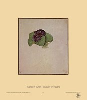 Bouquet of Violets Fine Art Print